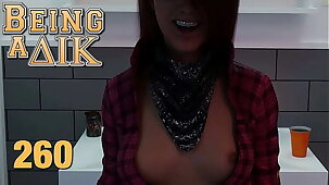 BEING A DIK #260 • Cowgirl has some nice boobs, yummy!