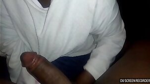 Hood mature sucks and swallows