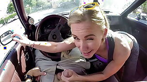 XXX PAWN - Blonde MILF Tries To Sell Car, Ends Up Selling Herself!