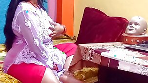 Hot Step-sister caught by step-brother while she was watching XXX blue film.