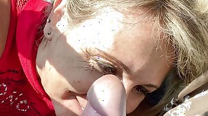 A good blowjob in the car to start and finish with a good anal